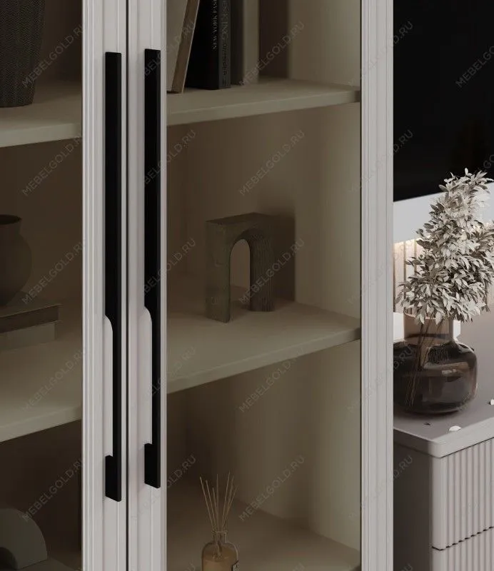 Витрина Стелла 2-ств светло серый камень | изображение 3