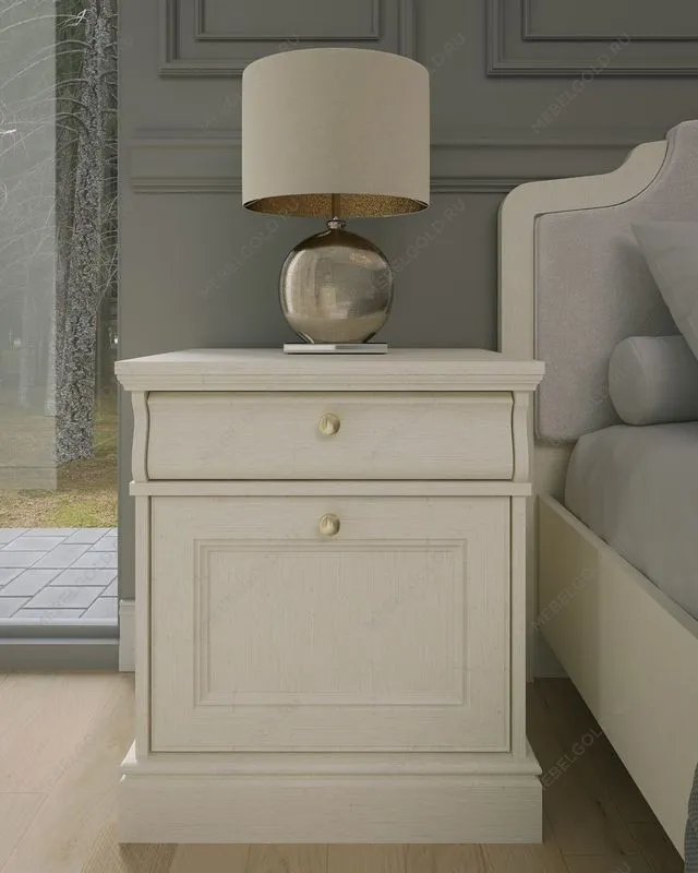 Тумба прикроватная, Сиена (550*405*625) Береза бежевая, 12313 | изображение 1