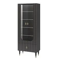 Шкаф комбинированный Лоренсо Графит МН-043-25