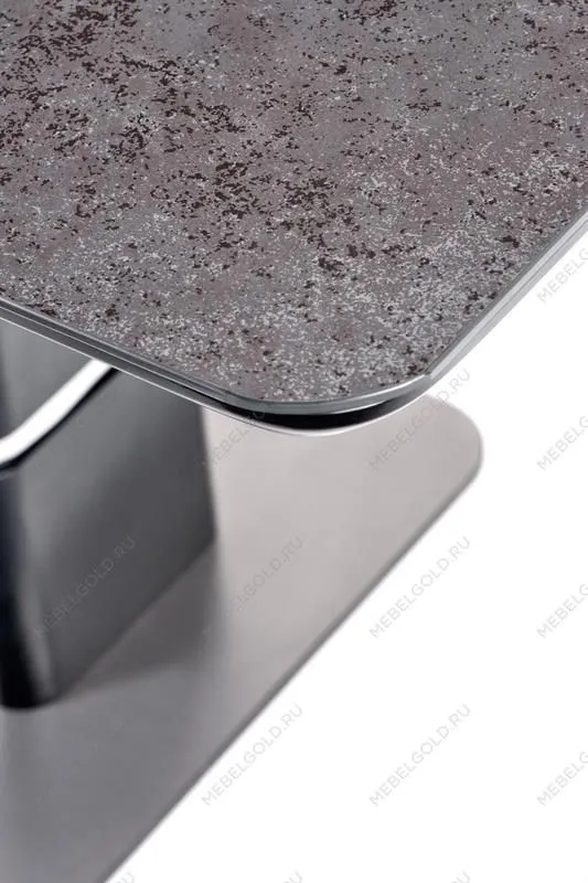 Стол обеденный Halmar MARTIN 160 раскладной (темно-серый/черный) | изображение 6