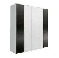 Шкаф 5-ти дв. Bogemia Air (Белый/Золото) БМШ2/5(2)