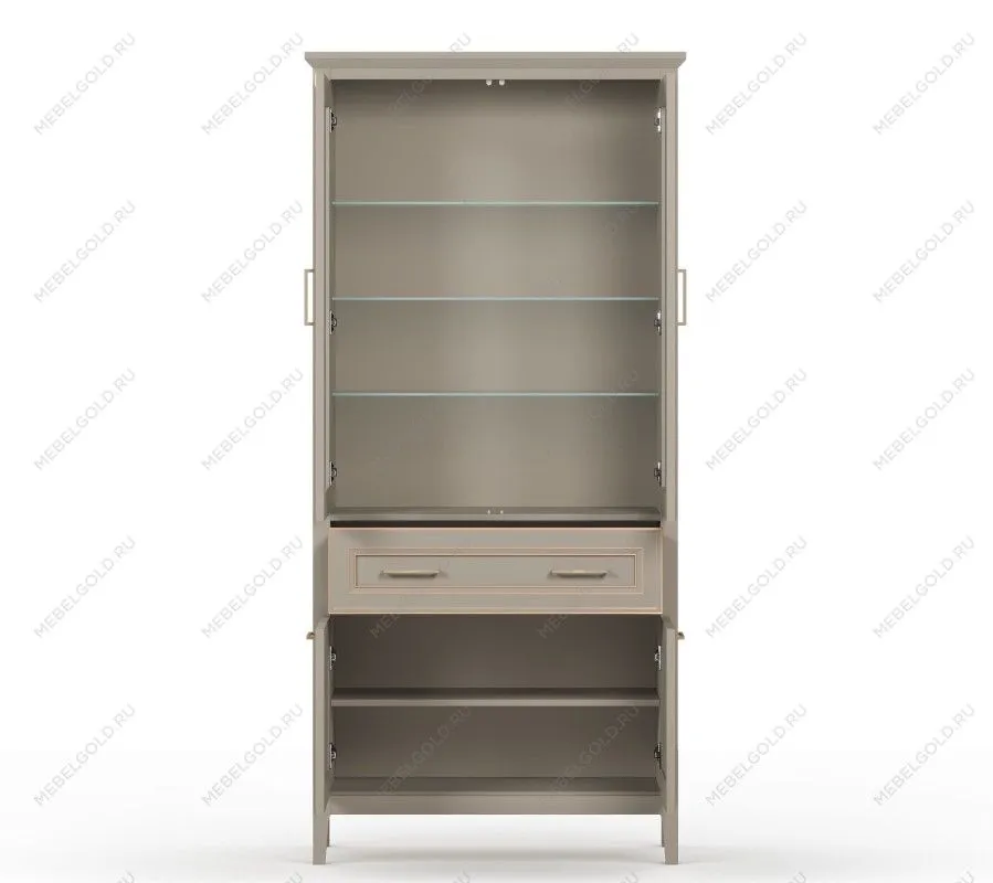 Шкаф-витрина Классик REG2W2D1S с подсветкой | изображение 1