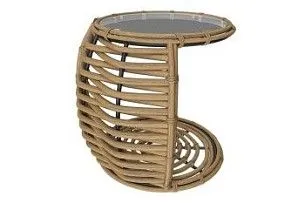 MOKKA MAJORCA боковой столик, цвет соломенный