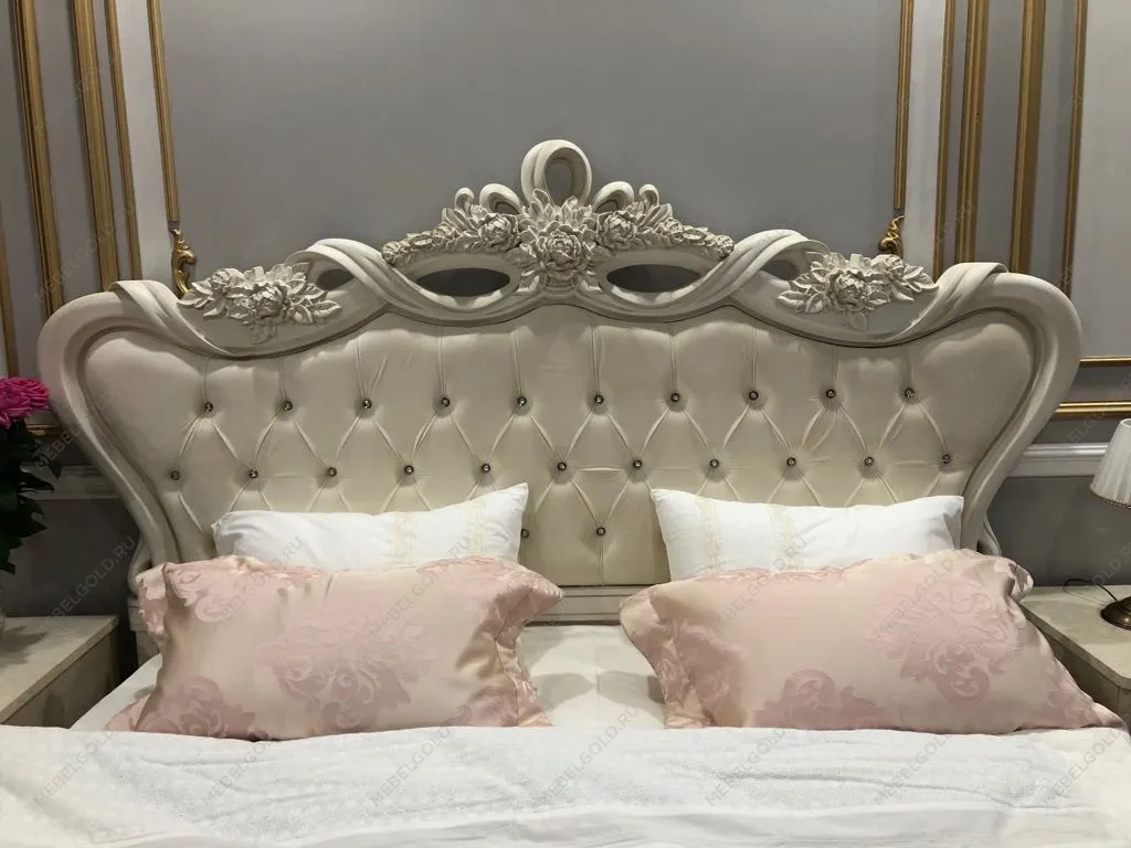 Кровать Афина 160х200 см крем корень | изображение 5