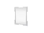 Зеркало прямоугольное Manhattan (Белый) | изображение 1