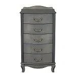 Комод Джульетта узкий 5 ящ.(серый ясень) | изображение 1