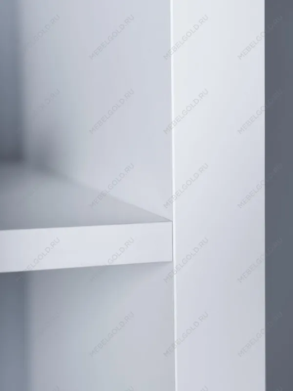 Стеллаж Фора, 4 полки, 147x42х38 см, белый | изображение 7