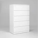 МАЛЬМ / VARMA тумба для обуви 5 ящиков ИКЕА / IKEA 80х123х40, белый | изображение 1