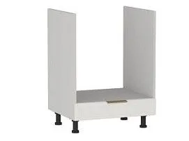 Стол под духовой шкаф СД-60, Берта (600*528*820) Экокожа Белый, 25313