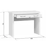 Стол туалетный Стилиус TOL (Лиственница сибирская) | изображение 2