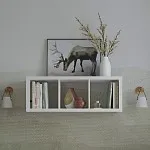 Стеллаж Фора, 3 полки, 112х42х38 см, белый | изображение 4