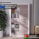 Шкаф с витриной Оливия 2V2D | изображение 1