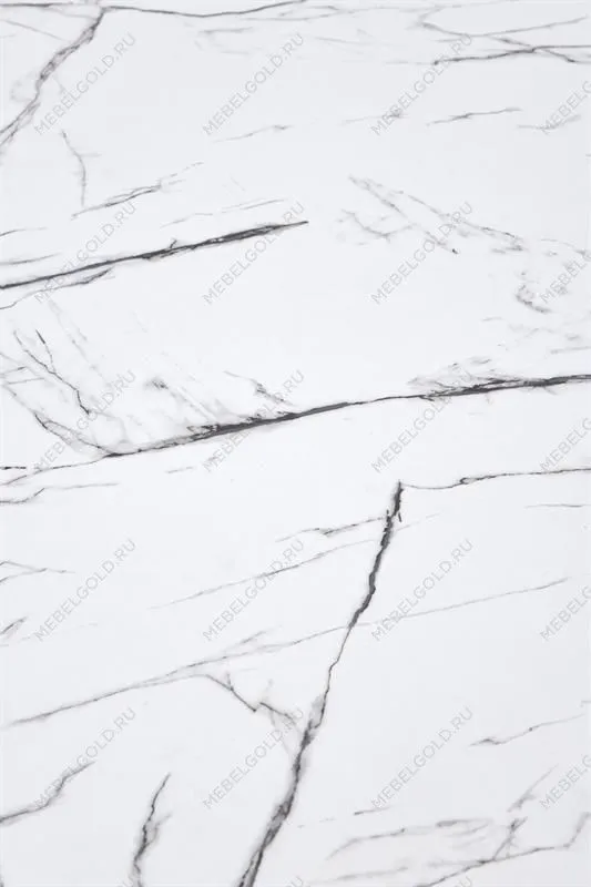 Стол обеденный Halmar DENVER (белый мрамор/белый) | изображение 5