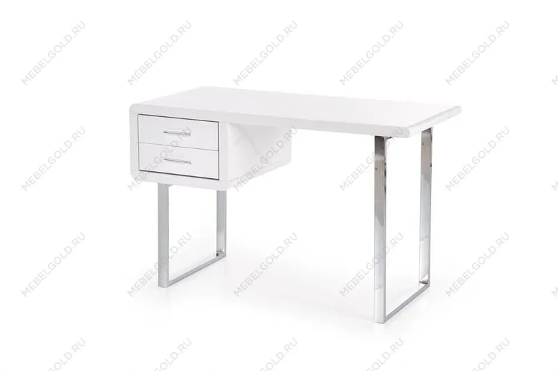 Стол компьютерный Halmar B-30 (белый/хром)