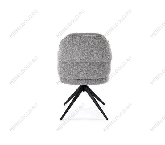 Стул кухонный Halmar K570 поворотный (серый/черный) | изображение 4