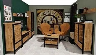 Гостиная Лофт 4