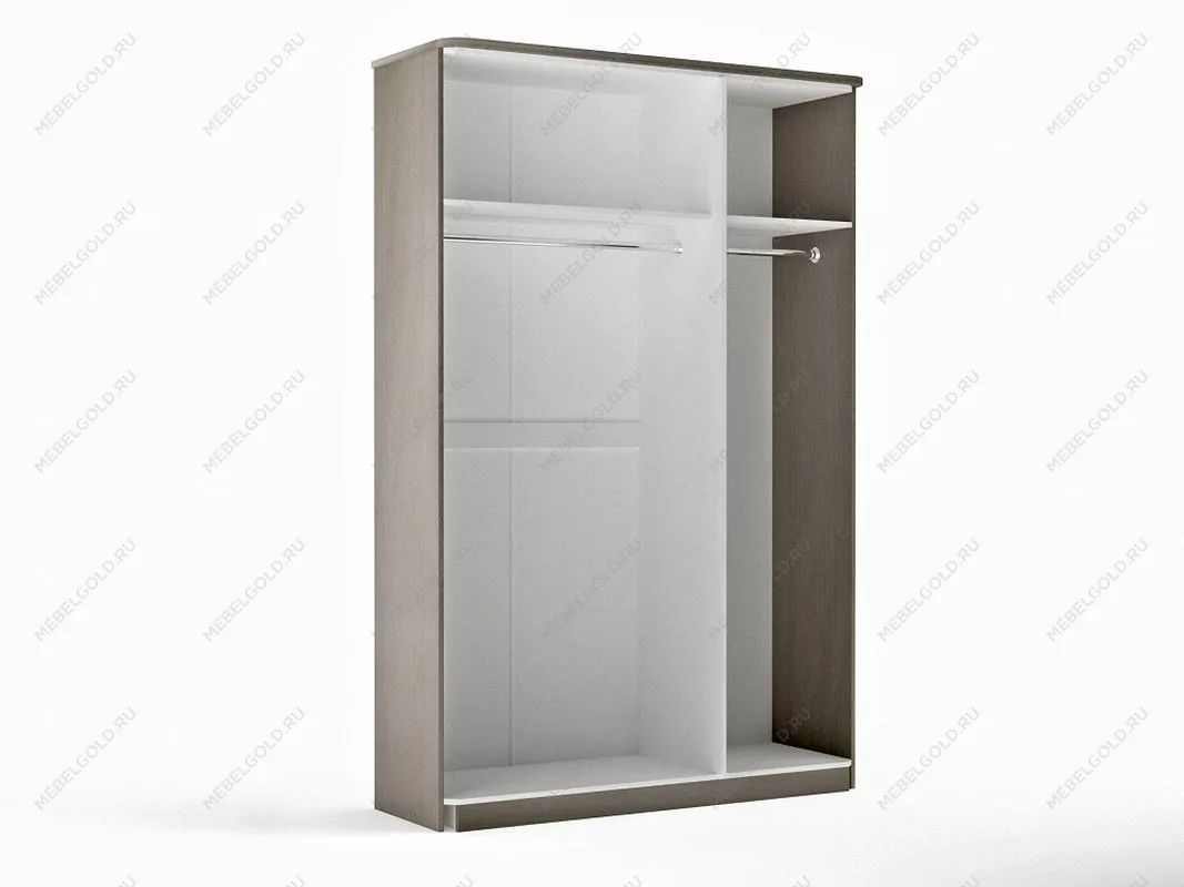 Шкаф 3-х дверный, Лацио (1522*530*2300) Серый камень, 11007 | изображение 1