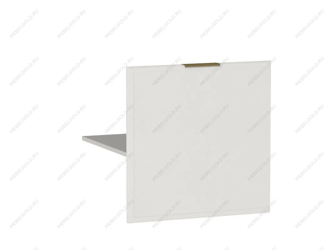 Доп. опция к ПГ-60, Берта (596*596) Экокожа Белый, 25301