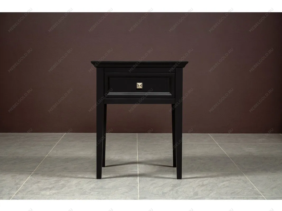 Тумба прикроватная 1 ящик Manhattan (Черный) | изображение 2