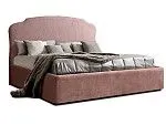 Кровать Римини 1,8 м, с подъемным механизмом (пепельно-розовый), РМКР180-1[3], стеганые царги | изображение 1