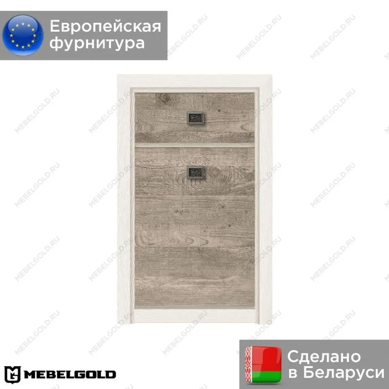 Тумба Коен КОМ1D1S ясень снежный | изображение 1