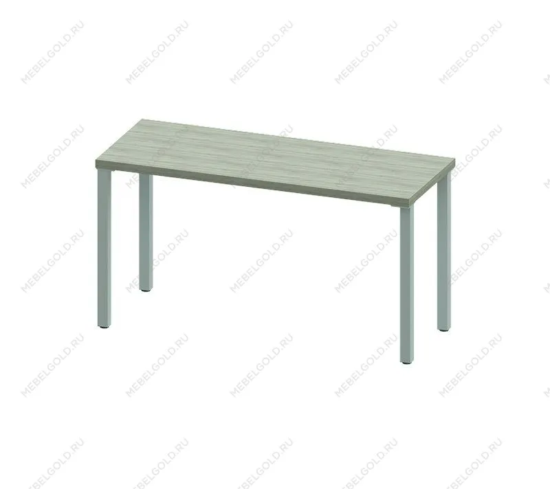 Центральный склад - ИНГАР стол письменный ИКЕА / IKEA 2/ТТ 140x75x55, дуб беленый/белый | изображение 2