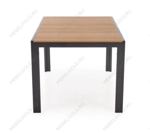 Стол обеденный Halmar FIERRO P (коричневый/черный) | изображение 4