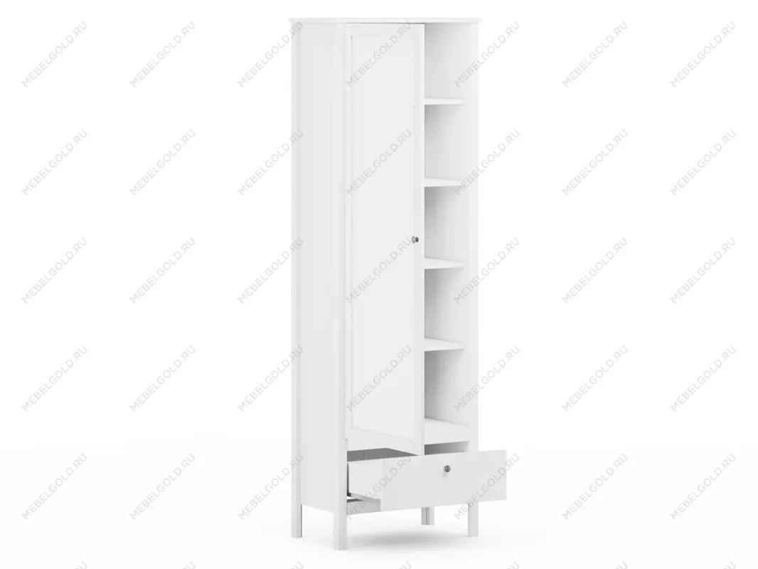 Шкаф Ева (Хельга) REG1D1S/200 белый | изображение 2