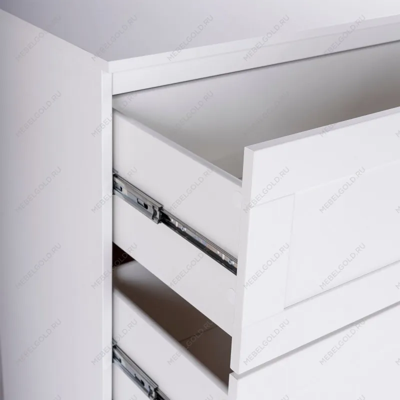 Комод Сириус, 3 ящика, 78х41х94 см, белый | изображение 4