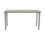 Центральный склад - ИНГАР стол письменный ИКЕА / IKEA 2/ТТ 140x75x55, дуб беленый/белый | изображение 1