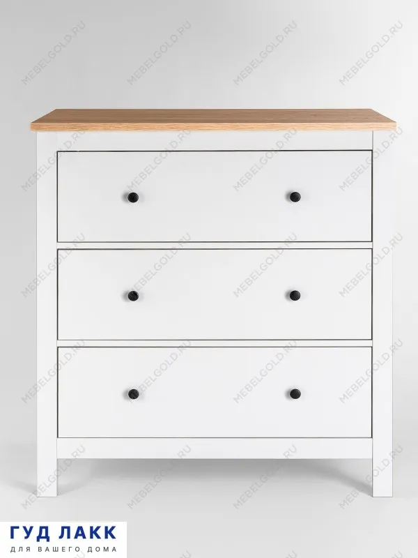 Комод Сага, 92х51х100 см, белый/ясень | изображение 5