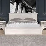 Кровать Тиффани 160 вудлайн кремовый | изображение 1