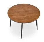 Стол обеденный Halmar BARRY 105 (орех/черный) | изображение 5