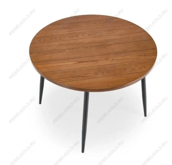 Стол обеденный Halmar BARRY 105 (орех/черный) | изображение 5