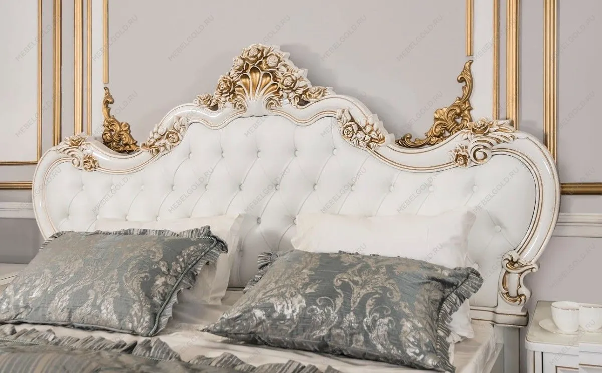 Кровать Натали 160х200 см белый глянец | изображение 6