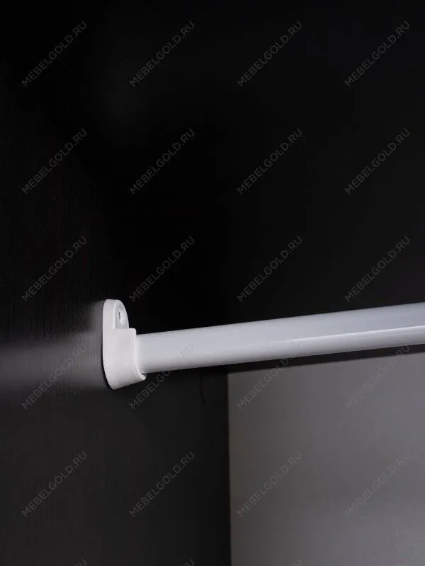 Шкаф Сириус, 3 двери и 1 ящик 117х50х190 см, с зеркалом, черно-коричневый, дуб венге | изображение 9