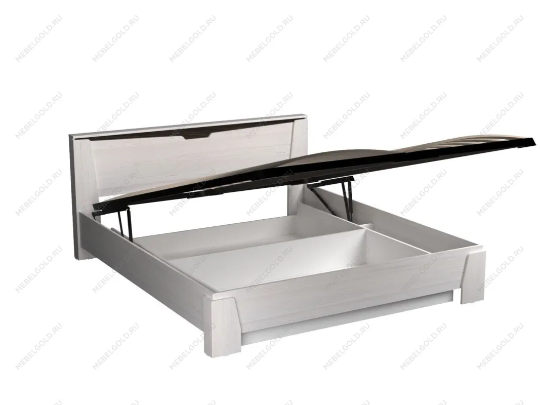 Кровать Люкс 1800 с подъемным механизмом, Гарда Prime (1874*2142*876), Дуб Винтерберг