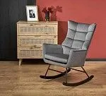Кресло-качалка Halmar BAZALTO (серый) | изображение 1