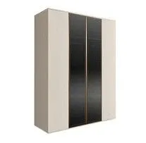 Шкаф 4-х дв. Bogemia Air (Слоновая кость/Золото) БМШ2/4(2)