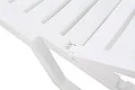 Шезлонг Tweet пластиковый белый | изображение 3