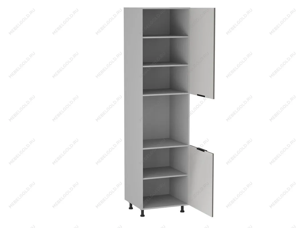 Шкаф-пенал 960 ПГ-60, Ватель (600*566*2406) Экокожа Мокко, 23735 | изображение 1