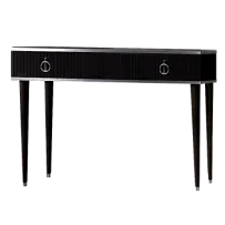 Стол туалетный Римини СОЛО (Черный/Серебро) РМСТ-1(s)