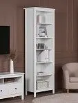 Стеллаж Сага, 70х42х215 см, белый | изображение 1