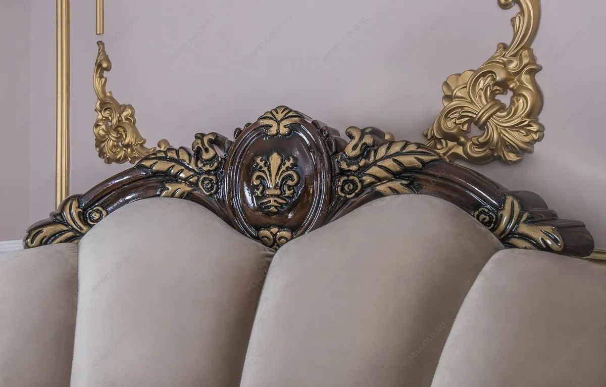 Диван Марселла 3х местный корень дуба глянец | изображение 6