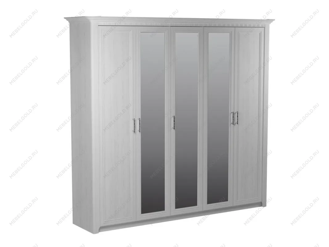 Шкаф 5-дверный, Клер (2544*593*2300) Сосна Андерсен, 11917