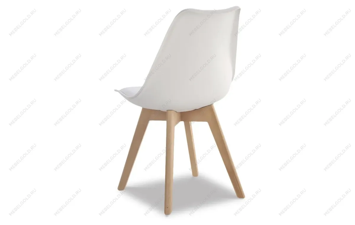 м. Марьина Роща - Стул PW072, белый/бук | изображение 3