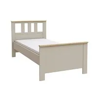 Кровать односпальная Сага, 90х200 см, кашемир/ясень