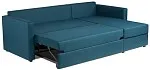 Диван-кровать ВАЛО, 230х91х72 см, короткий подлокотник, бирюзовый | изображение 4