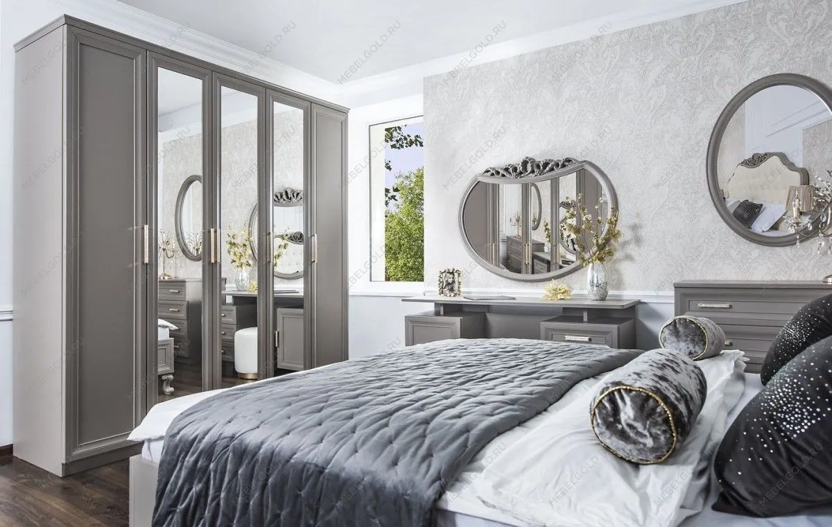 Кровать Мокко 180x200 см серый камень | изображение 3