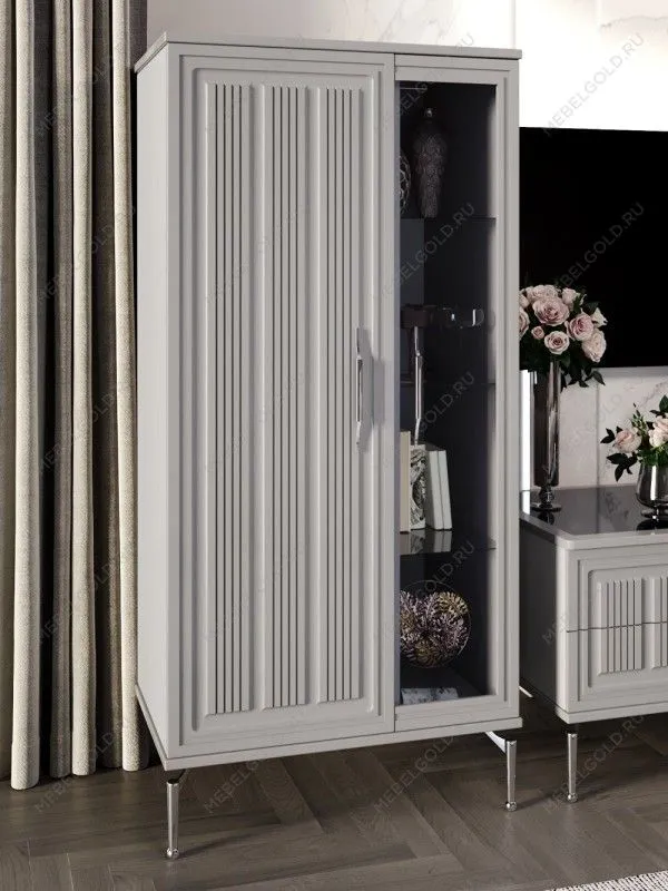 Гостиная Замира 2+тв+2 серый | изображение 3